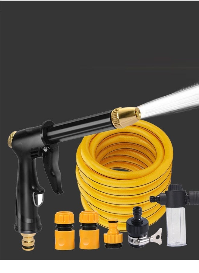 NKX - 5 Meter Portable High Pressure Washer Gun, Handheld Pressure Washer with 4-in-1 Adjustable Nozzle Water Pump Washer for Car Home Garden - Image 1