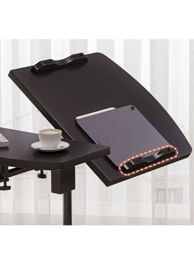 Home Office Computer Table Adjustable Height Laptop Desk with Wheels
