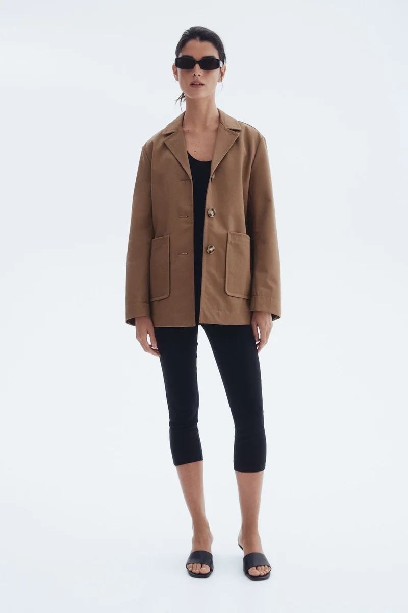 H&M Oversized twill jacket