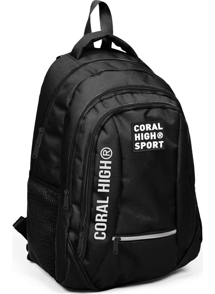 Sport Black Four Compartment Backpack 23452 - pzsku/ZC13DC4B034B5EB6774EDZ/45/_/1735951057/cc65fb80-6f0d-4346-81a5-25577db8fa31