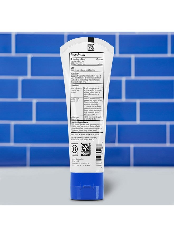 ACT Kids Anticavity Fluoride Toothpaste 4.6 oz. Bubble Gum Blowout - Image 2