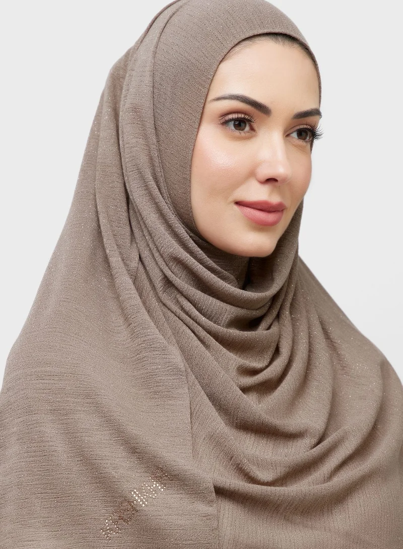 كشخة حجاب بنسيج جيرسيه