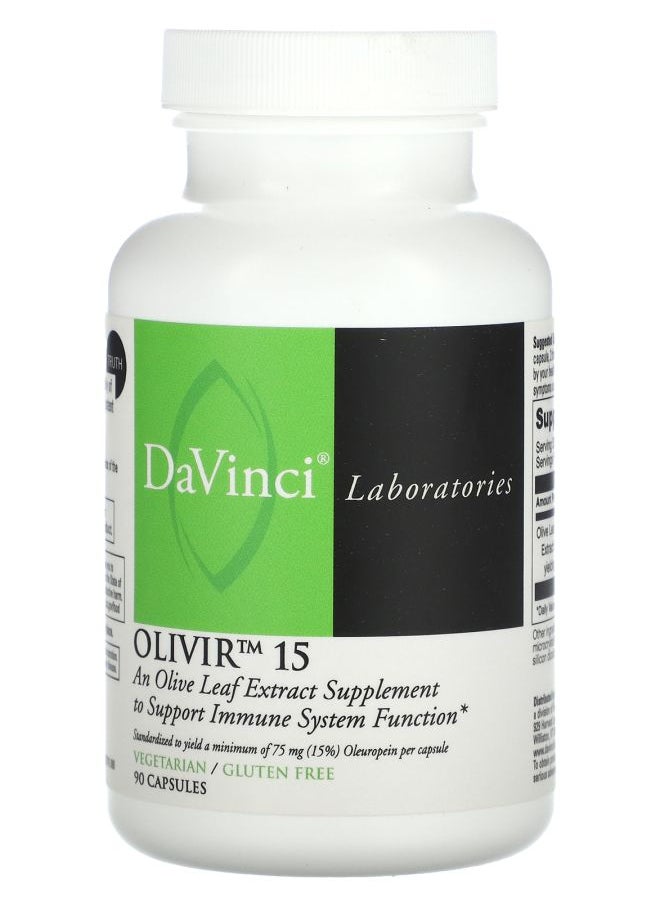 DaVinci Laboratories Olivir 15 90 Capsules 