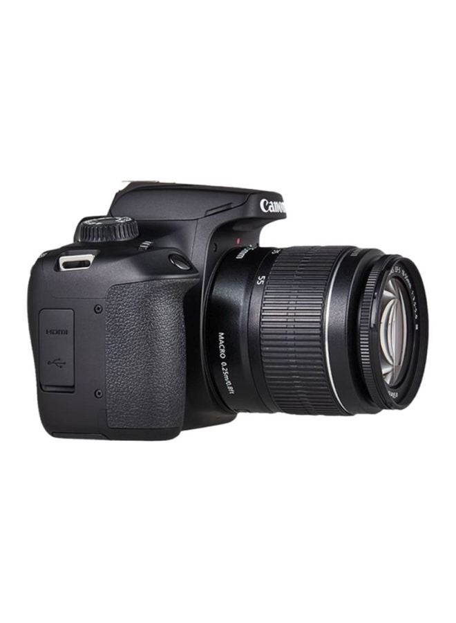 كانون كاميرا EOS 4000D رقمية بعدسة أحادية عاكسة مع عدسة EF-S III ببعد بؤري 18-55 مم وفتحة عدسة f/3.5-5.6 بدقة 18 ميجابكسل، مدمج بها خاصية الواي فاي، لون أسود - Image 5