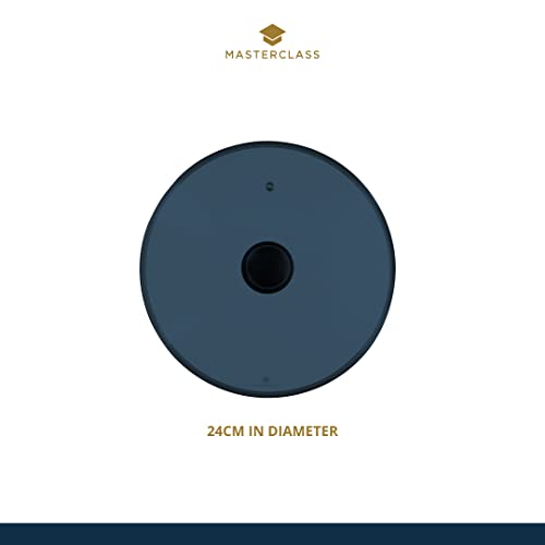 Master Class MasterClass KitchenCraft Glass Saucepan Lid Designed to fit most 24 cm Saucepans and Frying Pans, 24 cm (9.5 Inch) - Image 3