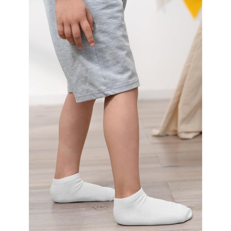 15 Pack'Half Cushion Low Cut Athletic Ankle Socks Boys Girls Ankle Socks - Image 2