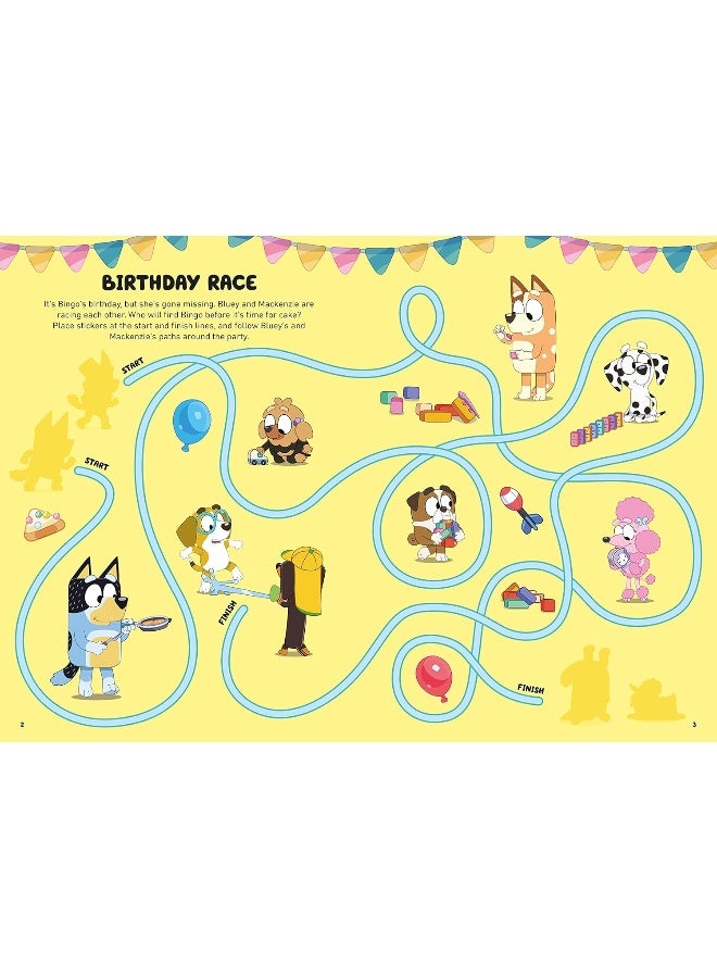 Bluey: Bluey and Friends: A Sticker Activity Book - Image 1