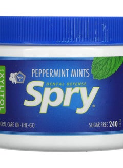 Xlear Spry Peppermint Mints Sugar Free 240 Pieces 