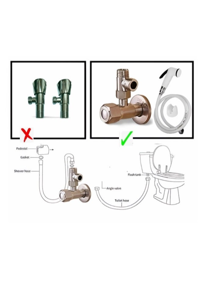 100% Professional choice Water valve, 2 outlets - Image 1