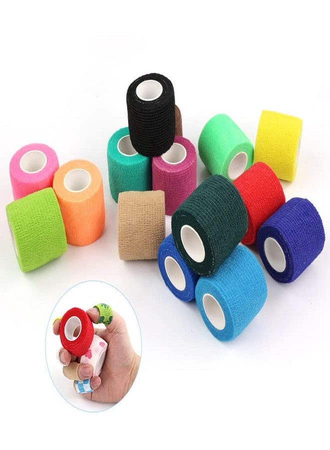 CareVego® Self Adhesive Bandage Wrap, 6 Pack, 5CM * 4.5M, Cohesive Bandages, Medical Wrap, Elastic Bandage, Self Sticking Tape - Image 3