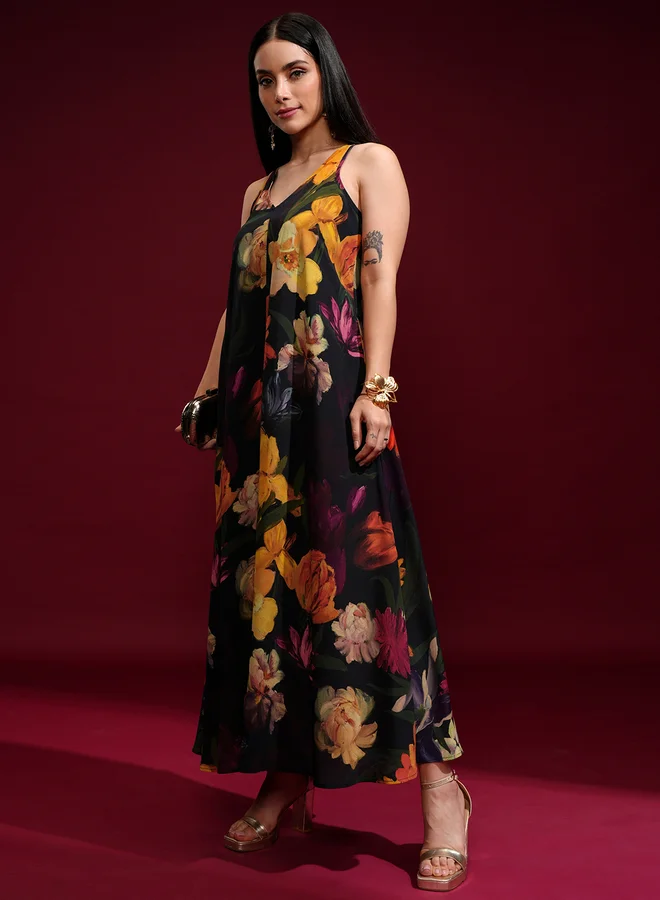 Vishudh Floral Print Dress