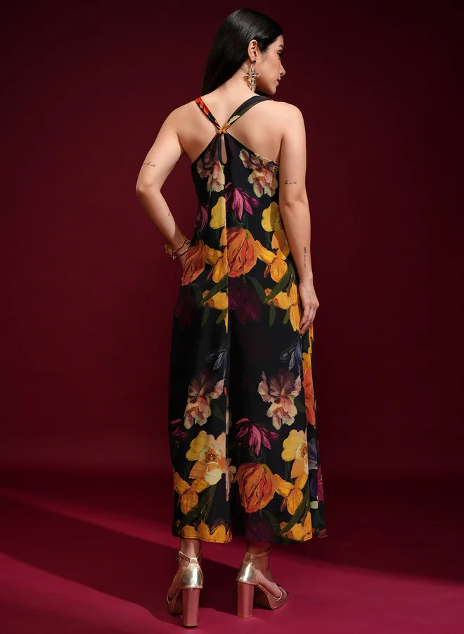 Vishudh Floral Print Dress