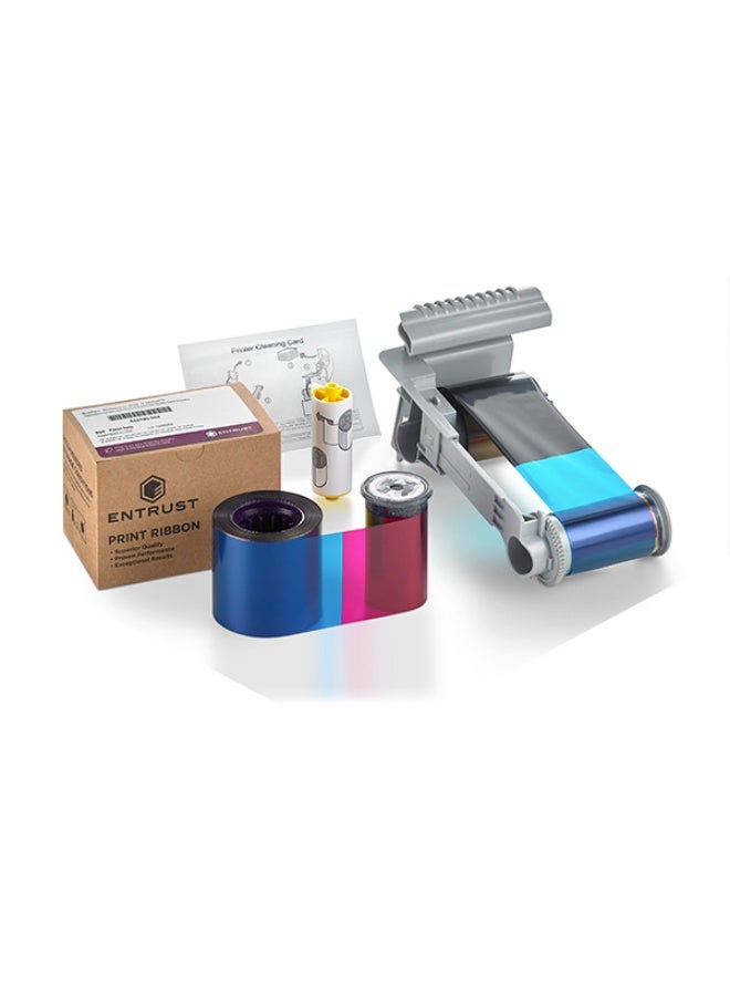 Entrust YMCKT Color Ribbon Sigma DS [525100-004-S100] (500 images) - Image 2