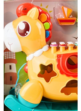 Preschool Fun 8 Tones Horse Musical Piano  - Image 3