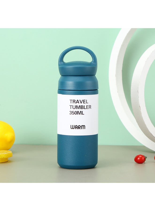 304 Stainless Steel High-value Student Portable Thermos Cup Portable Outdoor Water Cup Element Water Cup Gift Cup