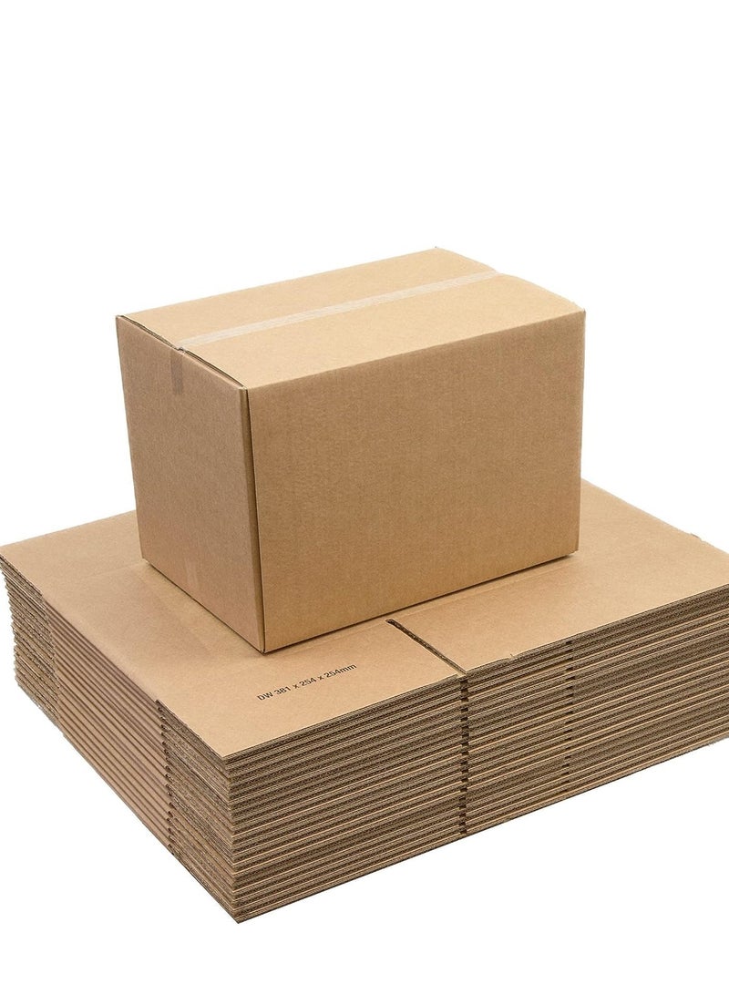 Generic 5 PLY Cardboard Box (60x40x40 CM) For Shipping, Packing, Moving, Storage Box for Home or Business, Strong (10pcs)  - Image 2