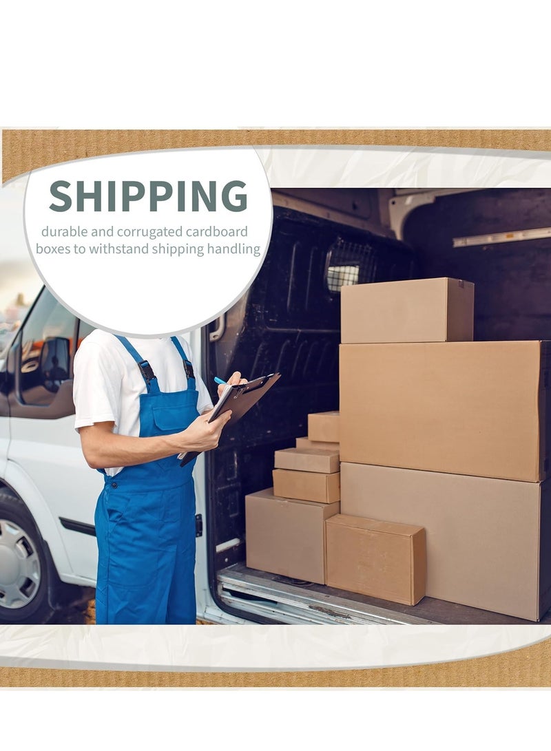 Generic 5 PLY Cardboard Box (60x40x40 CM) For Shipping, Packing, Moving, Storage Box for Home or Business, Strong (10pcs)  - Image 3