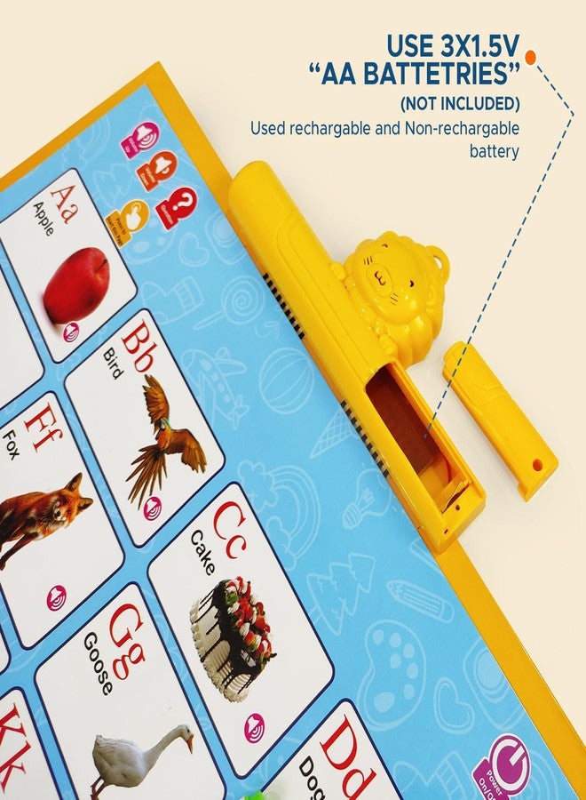 NHR Click to Read Interactive Study Book with 13 Interactive Pages & Handwriting Board, Talking Learning Book with Sound Buttons, Early Education Toy for Toddlers & Preschoolers (3+ Years) - Image 5