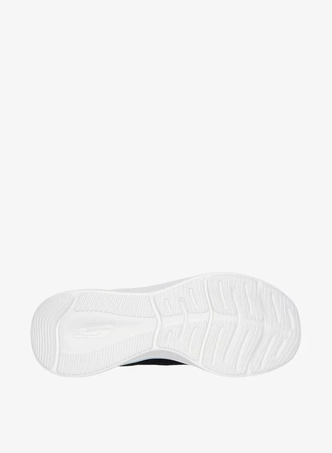 سكيتشرز Women's Logo Print Lace-Up Sports Shoes - SKECH LITE PRO