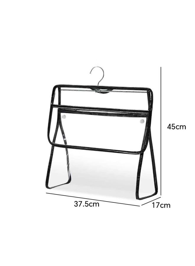FK Visitor, Bathroom Waterproof Hanging Storage Bag, Student Toilet Dormitory Hanging Organizer, Black - Image 2