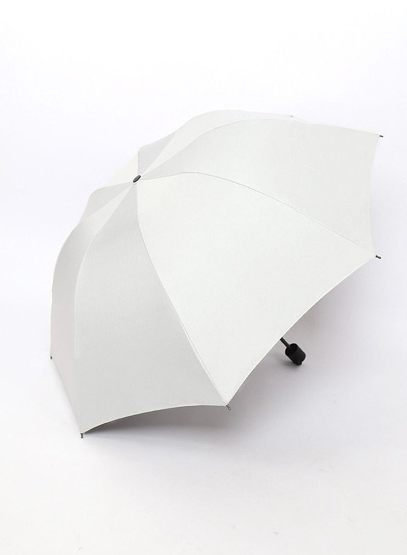 UV Vinyl Sunblock Umbrella Folding Rain And Sun Automatic Umbrella  - Image 3
