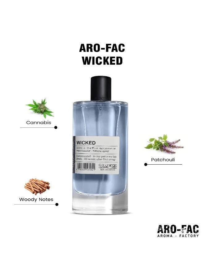 AMD Perfumes  Wicked By AMD Perfumes Men and Women Fragrance EDP 100ml  | Best Price UAE