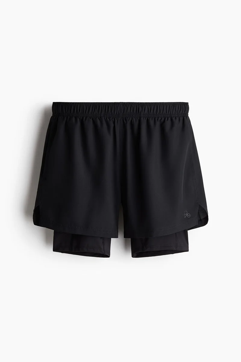 H&M Double-layered sports shorts in DryMove™