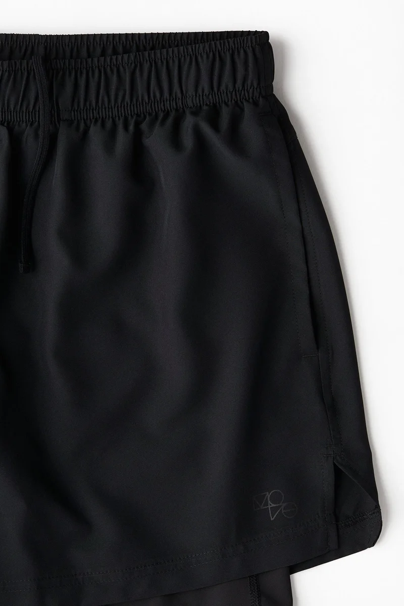 H&M Double-layered sports shorts in DryMove™