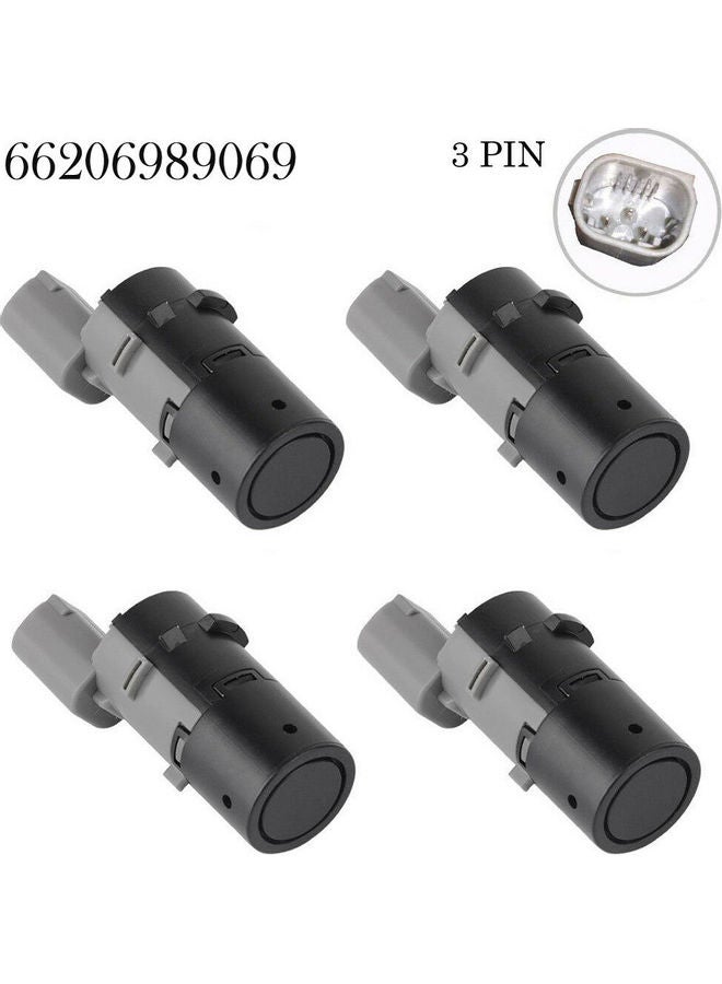 NIBEMINENT 4-Pics Flat Sensors Reverse Backup Radars Sound - Image 2