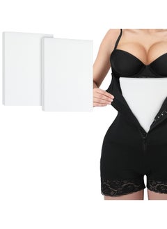 CMGTYYD Lipo Foam, Lipo Foam Pads, Flattening Abdominal Foam Board, Compression Garment After Liposuction Foam Boards, for Lipo Recovery Supplies, Ab Board Post Surgery Liposuction(2PCS) 