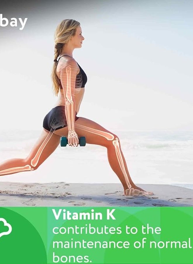 Vitabay Vitamin K2 MK-7 200 µg - 365 Vegan Tablets - Image 3