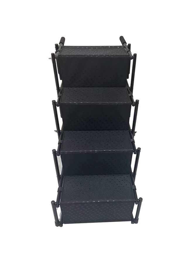 Maxworks PawStep 50722 Portable & Foldable 4-Step Pet Stairs Non-Slip Steps for SUV Trucks Vans Cars - Image 1