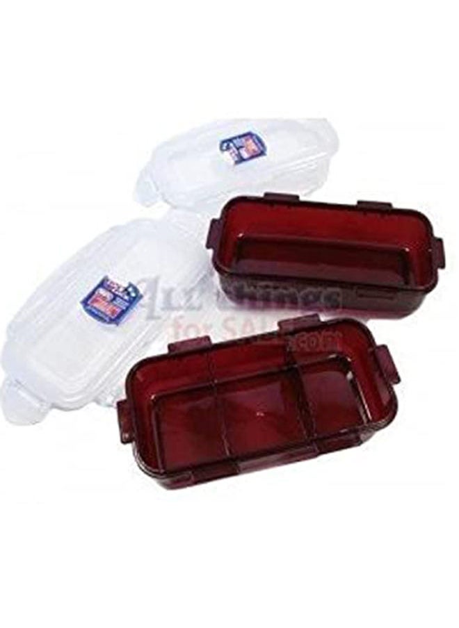 LocknLock - Lunch Bag 3Pc Set Red - Image 1