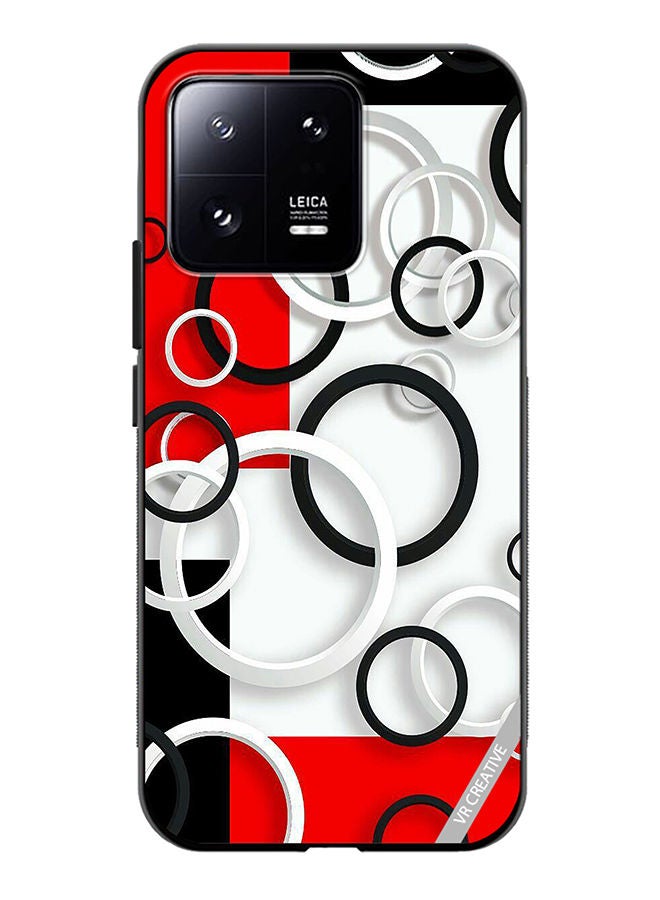 VR CREATIVE Protective Case Cover For Xiaomi 13 Colorful Circle Design Design Multicolour - Image 1