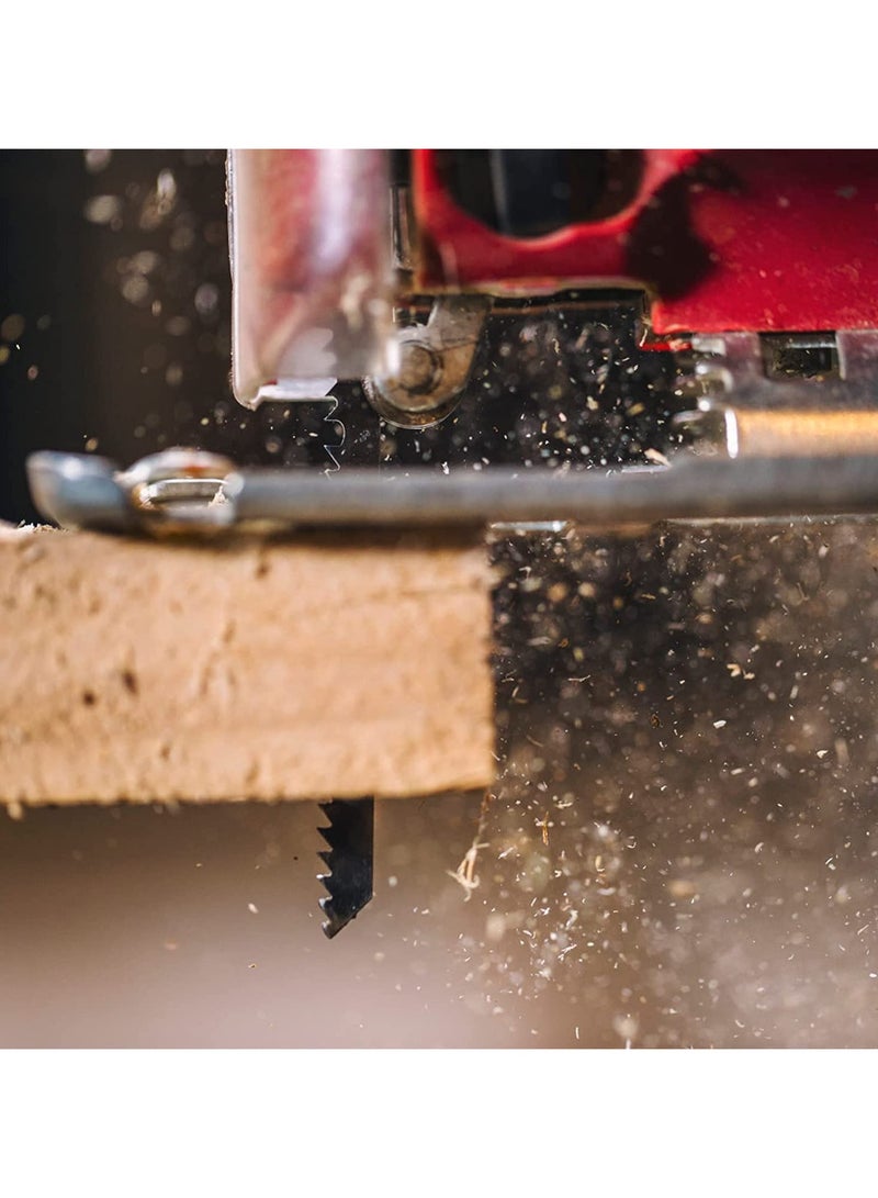 SYOSI 52 Piece Jigsaw Blade Set For Saw In Metal Professional Jigsaw Blades For Wood Plastic And Metal (10 Models) - Image 2