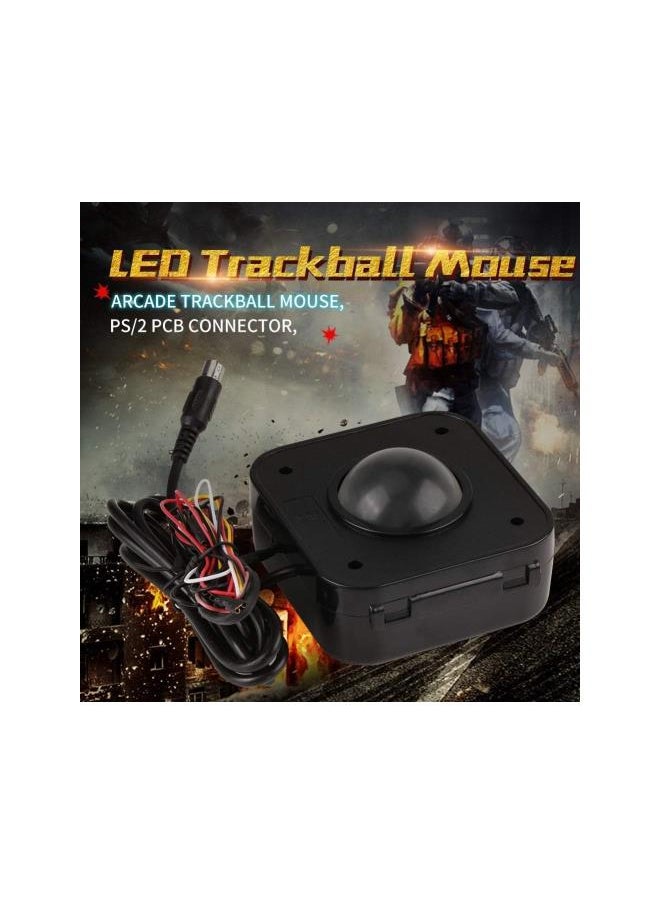 Generic - Mouse Trackball, Illuminated LED Trackball, Professional Accessory for Computer Mouse - Image 1