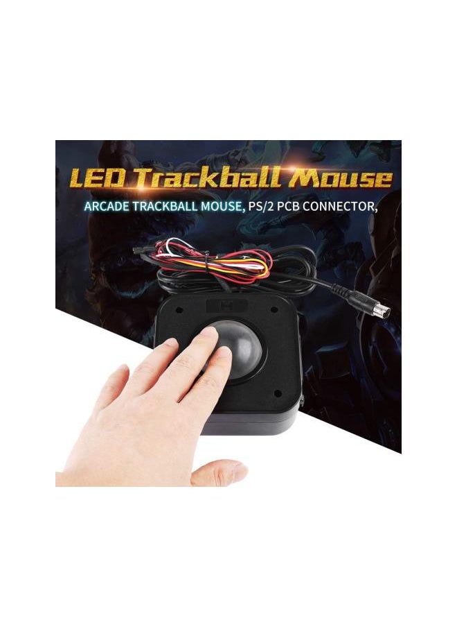 Generic - Mouse Trackball, Illuminated LED Trackball, Professional Accessory for Computer Mouse - Image 1