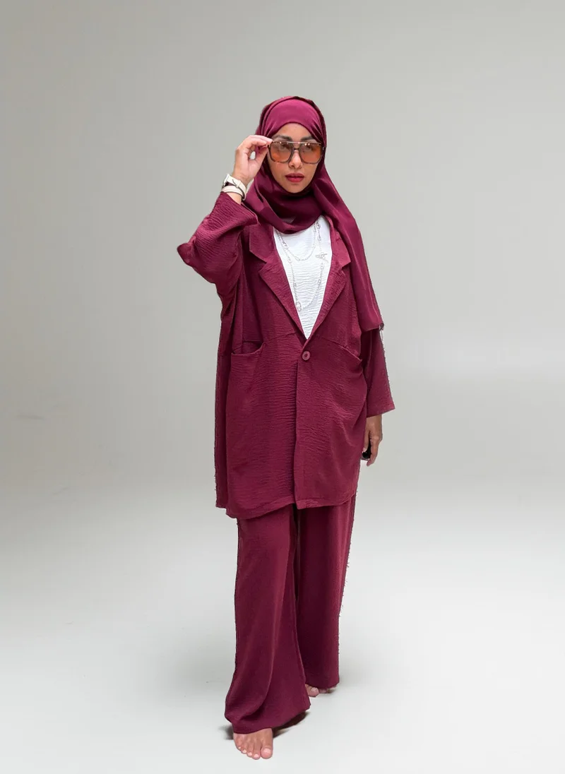 بوند 3 PC  Suit - Top, Shirt and Pants