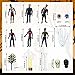 KDPATFAV 17 PCS Zombie Cake Decoration Zombie Cake Toppers Zombie Figure Themed Party Decorations for Halloween Birthday Weeding Party Cake Decorations - Image 4