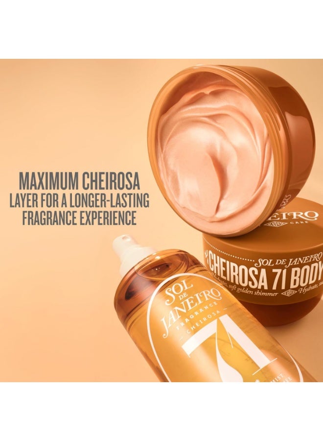 sol de jainero رذاذ عطر الجسم والشعر للنساء سول دي جانيرو برازيلين كراش شيروزا '71 90 مل - Image 5