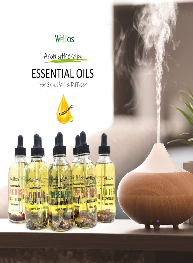 Wellos Aromatherapy Essential Oil for Hair & Skin (Orange), 4 fl oz(120ml) - Image 4