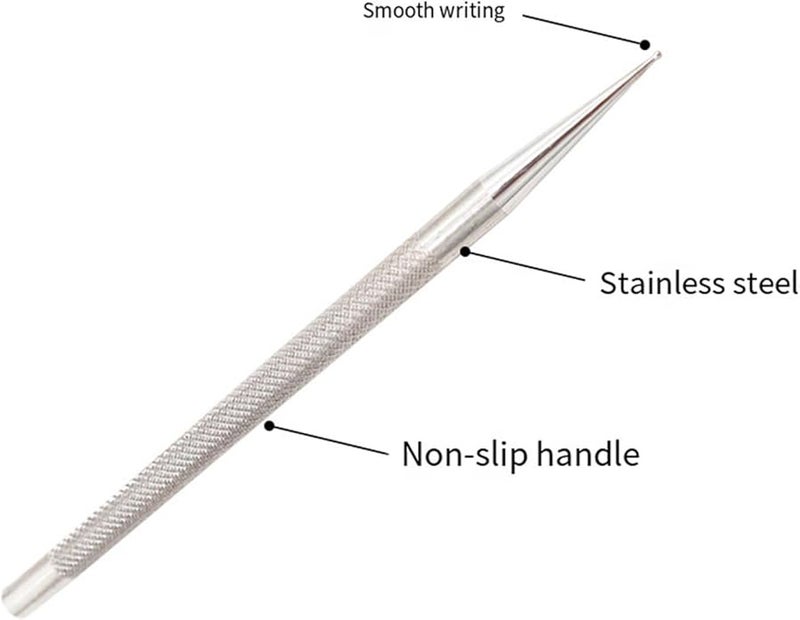 Fine Tip Leather Scribing Pen Multipurpose Tool for Carving Sewing Punching Leathercraft - Image 5