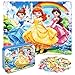 MZZOTOY Princess Puzzles for Kids Ages 48 60 Pieces Jigsaw Puzzles for Kids Ages 35 Puzzle for Girls and Boys Learning Educational Puzzles Toys in a Metal Box - Image 2