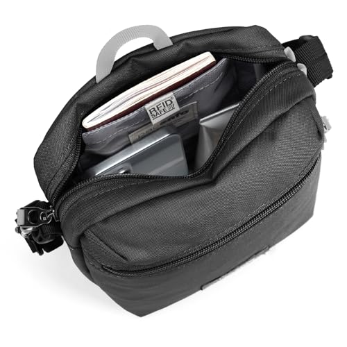 Pacsafe GO Anti Theft Festival Crossbody, Jet Black - Image 5