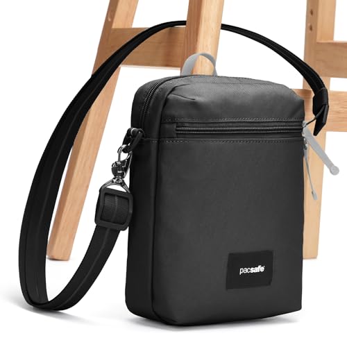 Pacsafe GO Anti Theft Festival Crossbody, Jet Black - Image 4