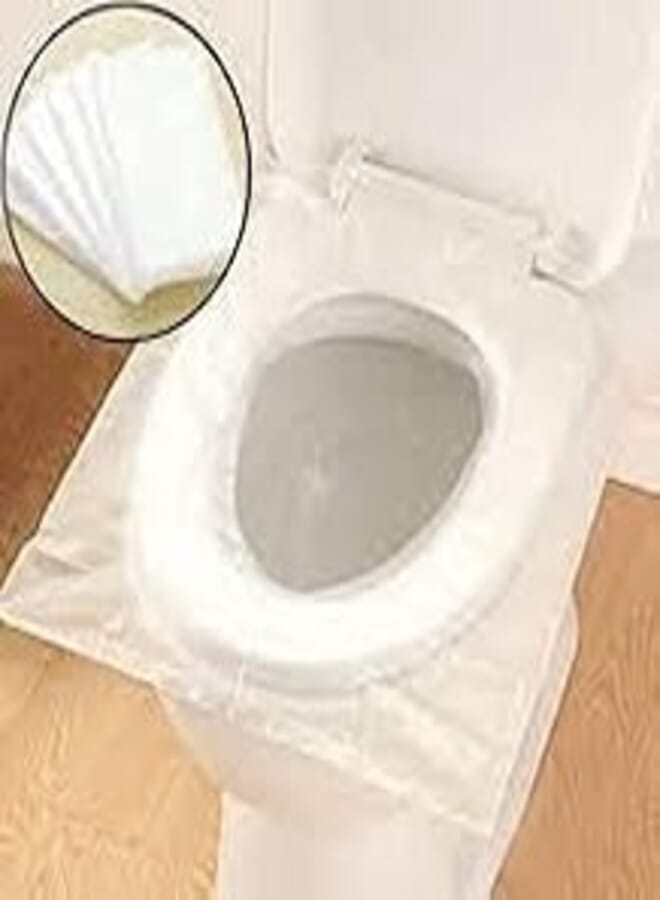 100 Disposable Plastic Bath Bases