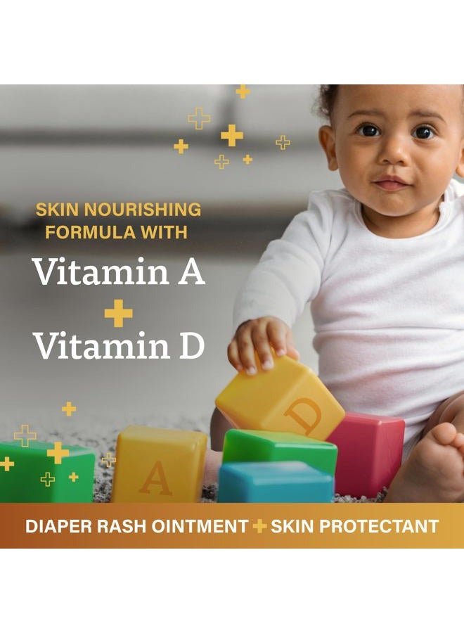 إيه + دي Original Diaper Rash Ointment Prevents & Treats Diaper Rash, Moisturizing Skin  4oz - Image 4