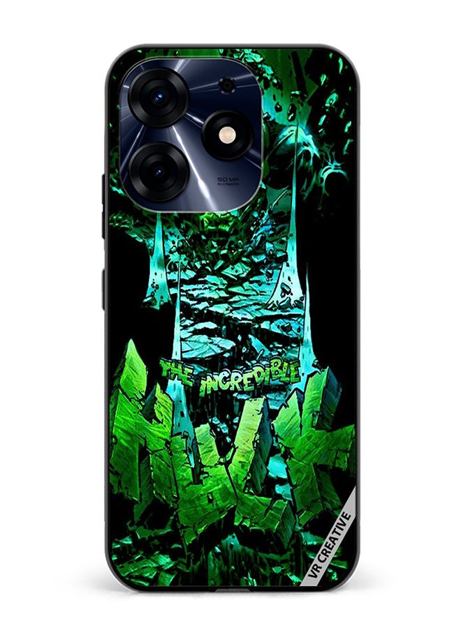 VR CREATIVE Protective Case Cover For Tecno Spark 10 Pro Hulk Design Multicolour - Image 1