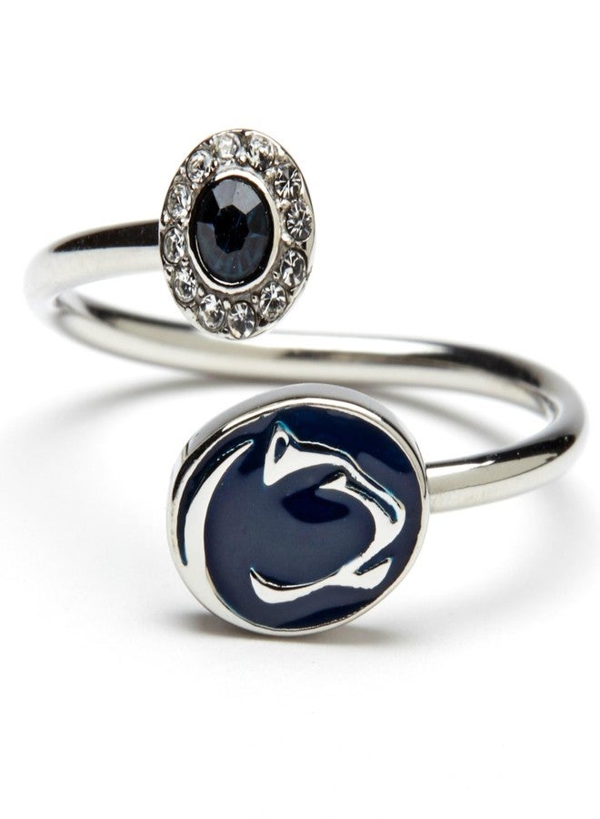 Stone Armory Nittany Lion Penn State Ring for Women - Penn State College Ring with Crystals - Hypoallergenic and Adjustable Sizes 5-12 - Penn State Gifts for Women - Image 1