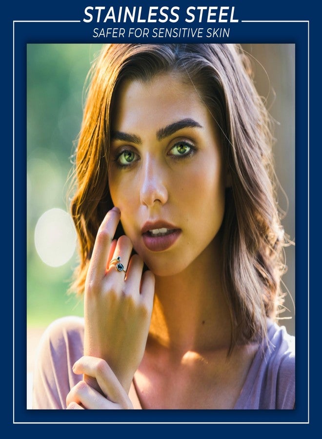 Stone Armory Nittany Lion Penn State Ring for Women - Penn State College Ring with Crystals - Hypoallergenic and Adjustable Sizes 5-12 - Penn State Gifts for Women - Image 5